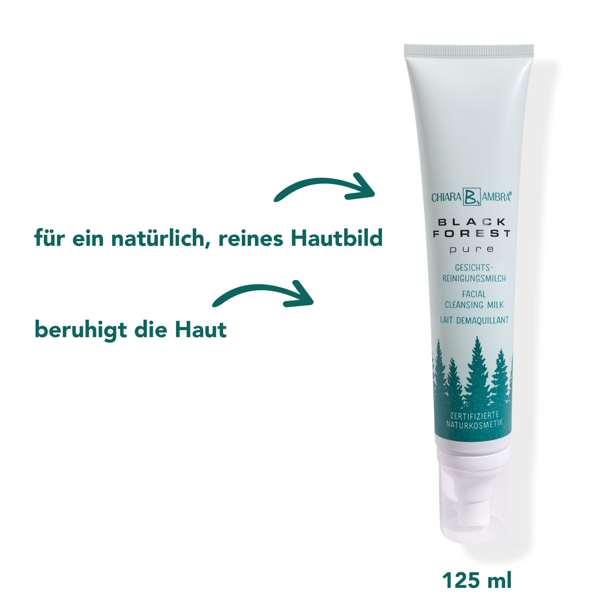 BLACK FOREST pure Reinigungsmilch
